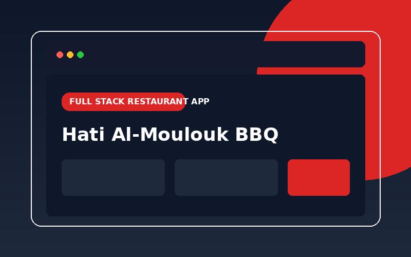 Hati Al-Moulouk Restaurant Web App